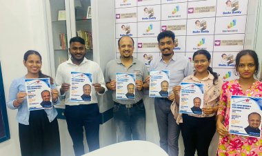 Motivational Speaker Prof. Saurabh Bajaj Unveils Real Super Hero Awards Poster in Maharashtra